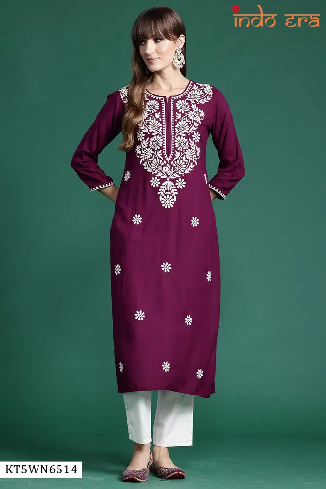 2503 Indo Era Designer Embroidery Kurtis Wholesale Shop In Surat
